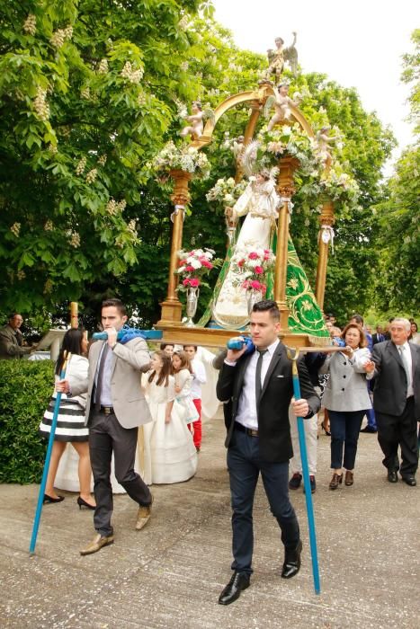 Villaescusa honra a la Virgen del Olmo