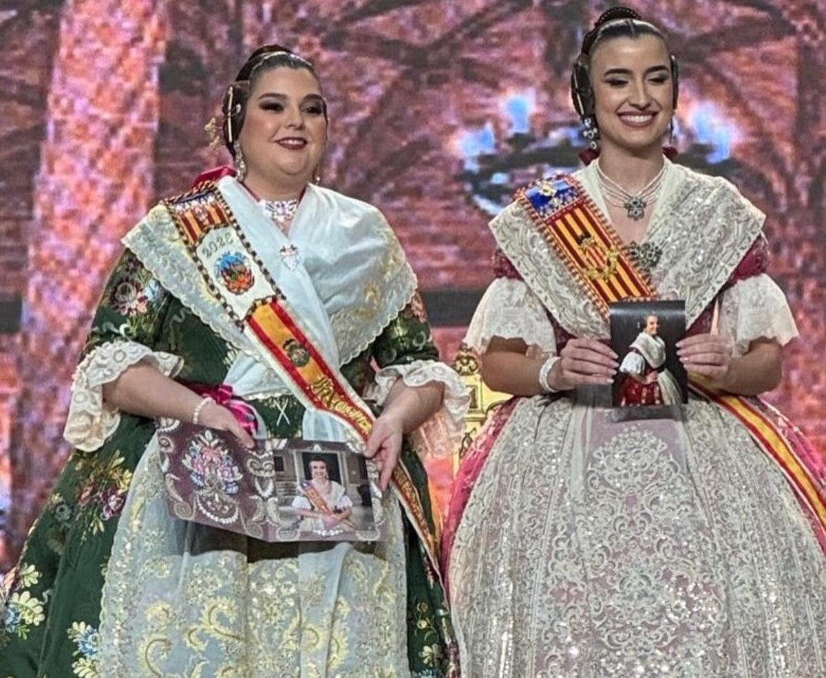 Dafne, en el intercambio con Carmen Prades