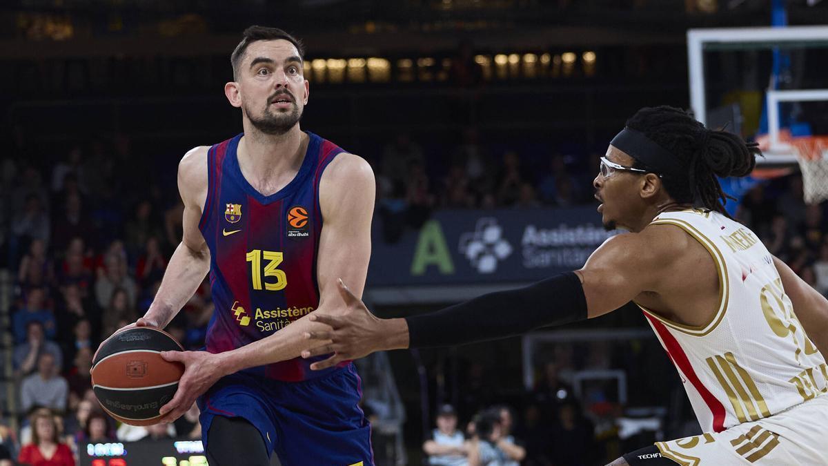 Así fue el entrenamiento del Barça de baloncesto antes del partido ante el FC Bayern