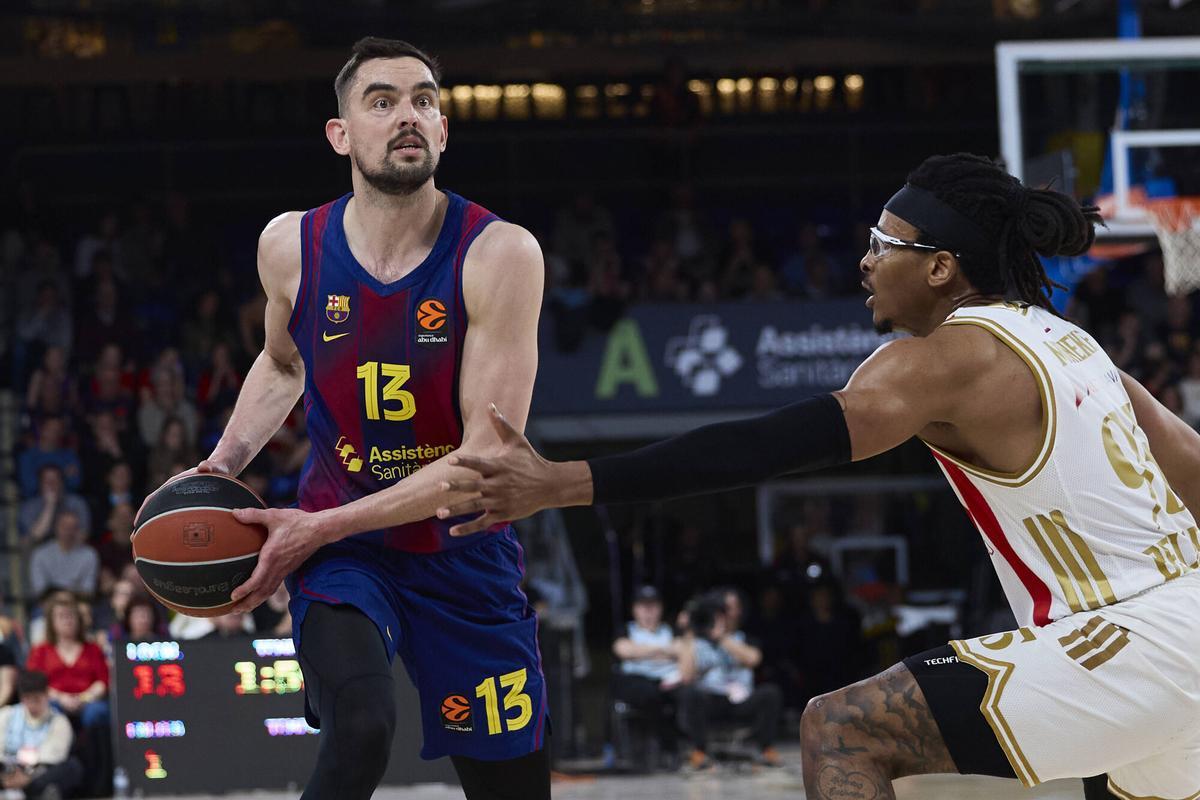 Satoransky será la gran novedad del Barça hoy ante el FC Bayern tras haber superado sus problemas físicos