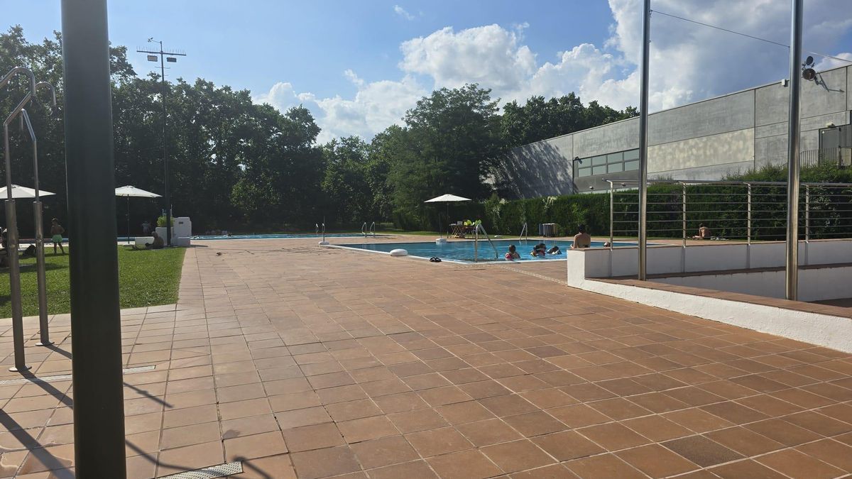 Les instal·lacions de la piscina de Sant Gregori.