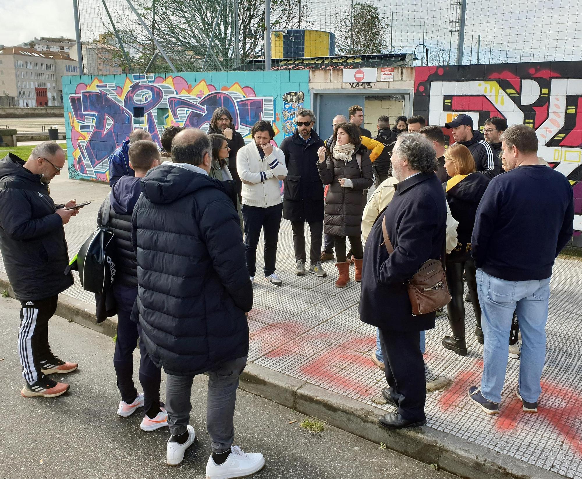 La nueva directiva del Rápido de Bouzas presenta su plan de acción