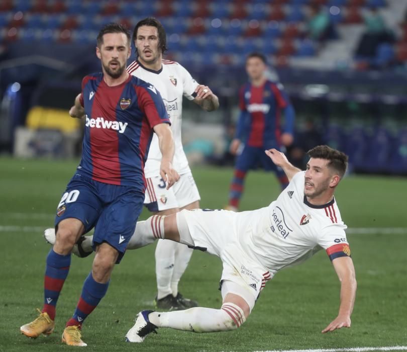 Las mejores fotos del Levante UD - Osasuna