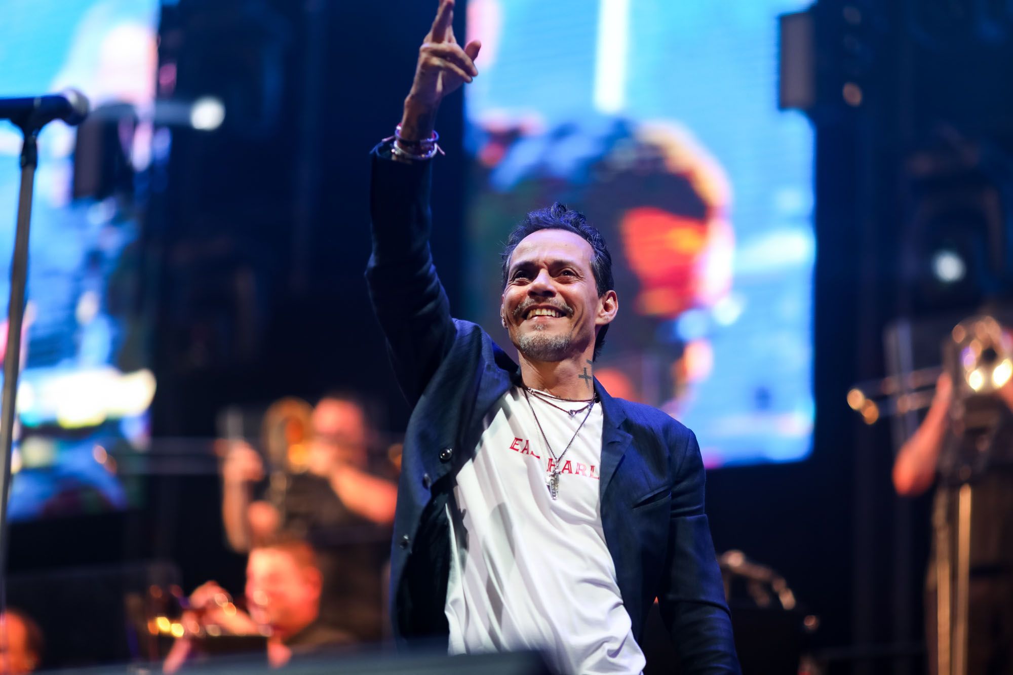 El concierto de Marc Anthony en el Marenostrum Fuengirola, en imágenes