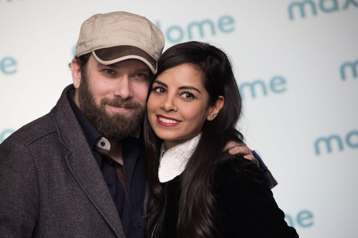 Das Schauspielerpaar Christian Ulmen und Collien Ulmen-Fernandes auf einer Premiere im Jahr 2017. Jörg Carstensen/dpa