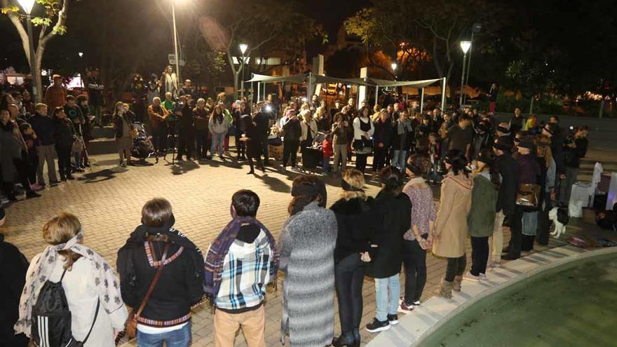 Concentración en Vila a favor del pueblo sirio