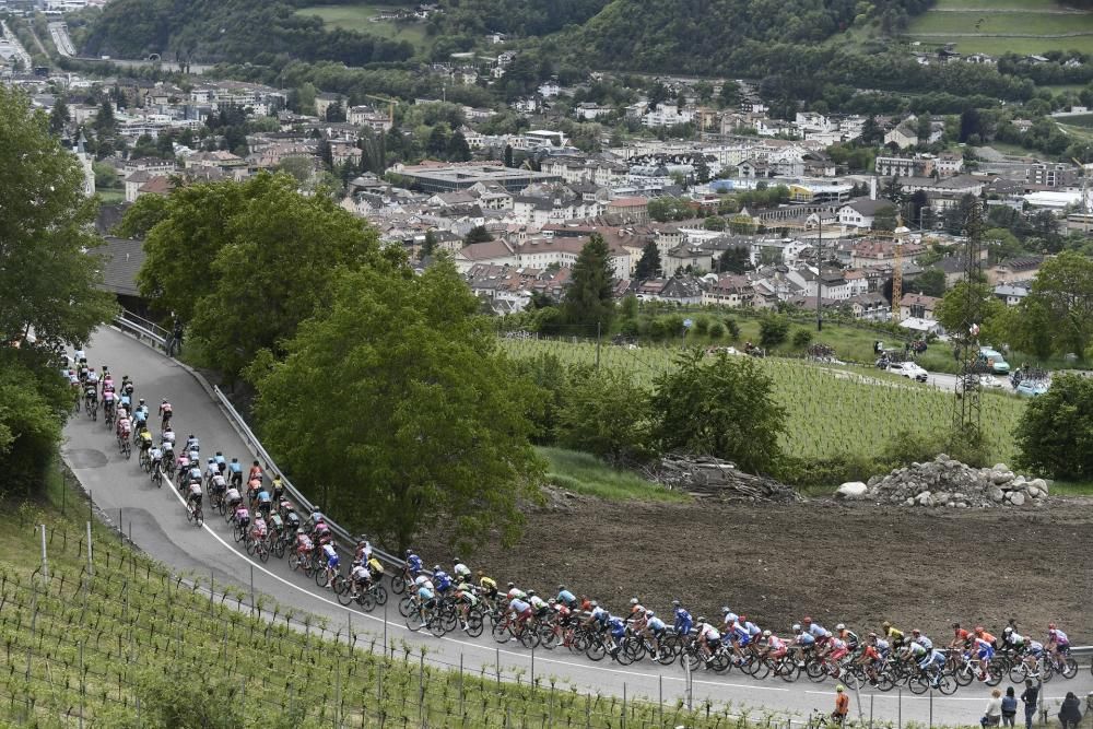 29 May 2019, Italy, Anterselva: Cyclists compete ...