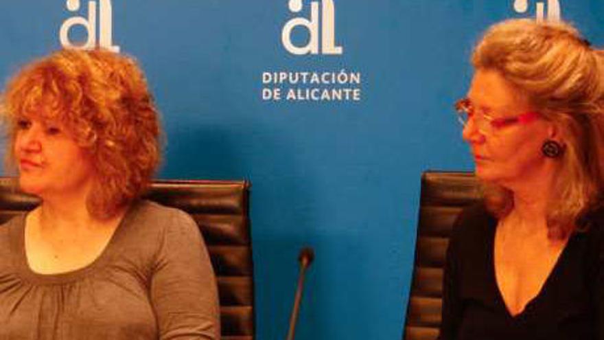 Las traductoras Maria Chatziemmanoyil y Paola Ambrosi.