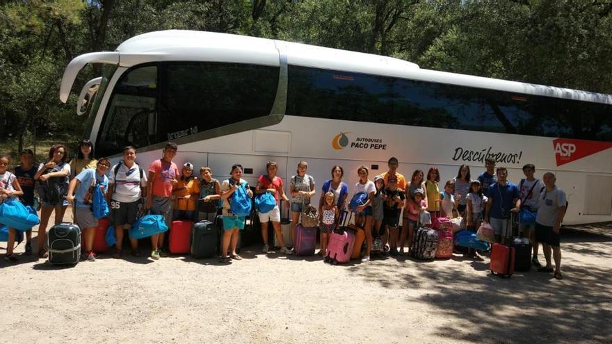 Jornada en Cazorla de la Fundación Cirhma gracias a Autobuses Paco Pepe