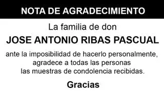 Nota Jose Antonio Ribas Pascual