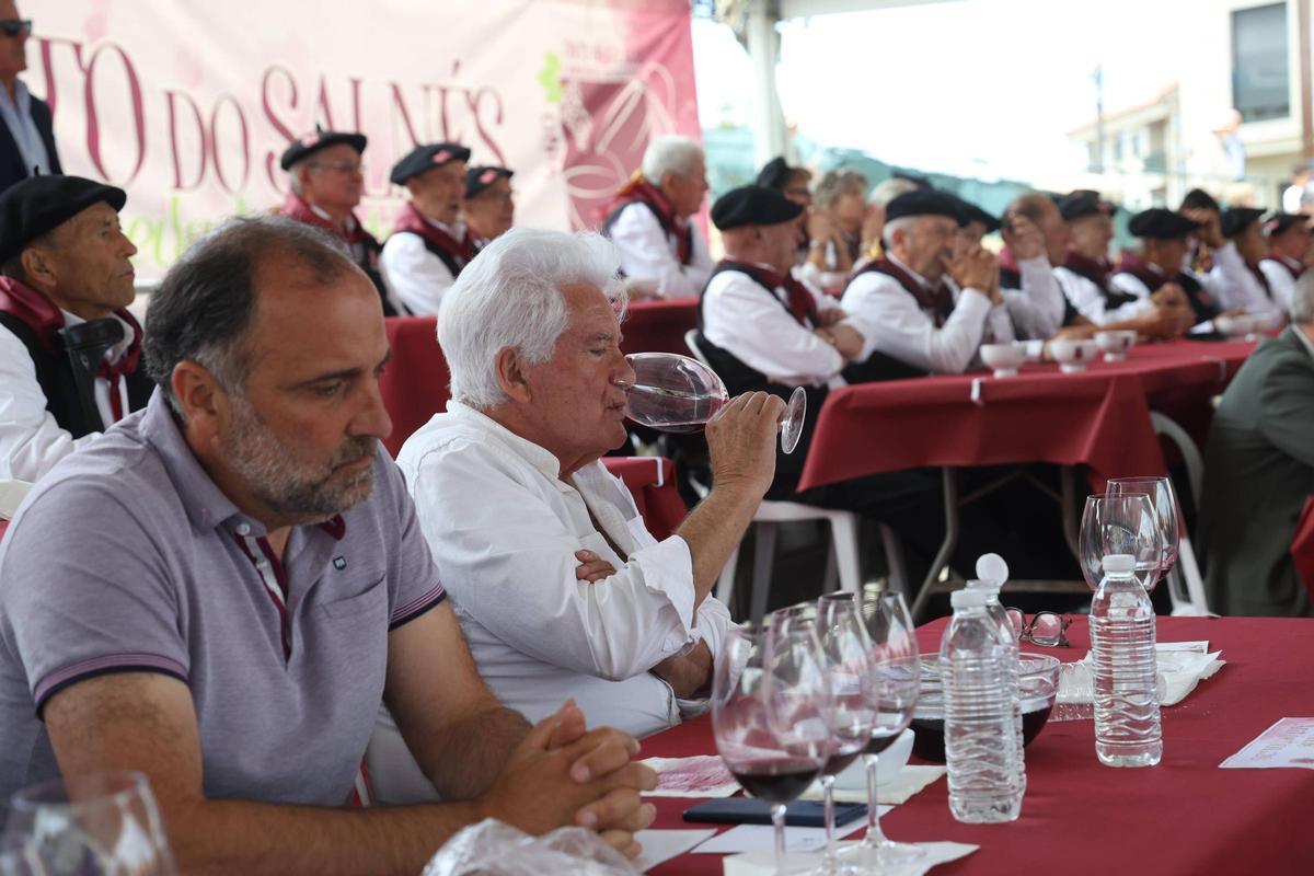 Miembros del panel de cata.