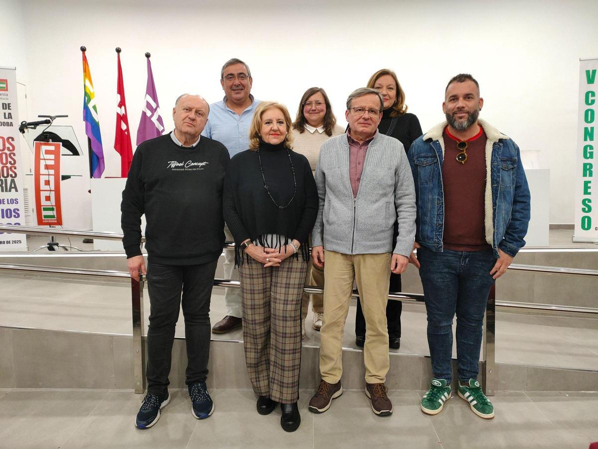 Juan Manuel Mena, reelegido como secretario general de servicios a la ciudadanos en CCOO de Córdoba.