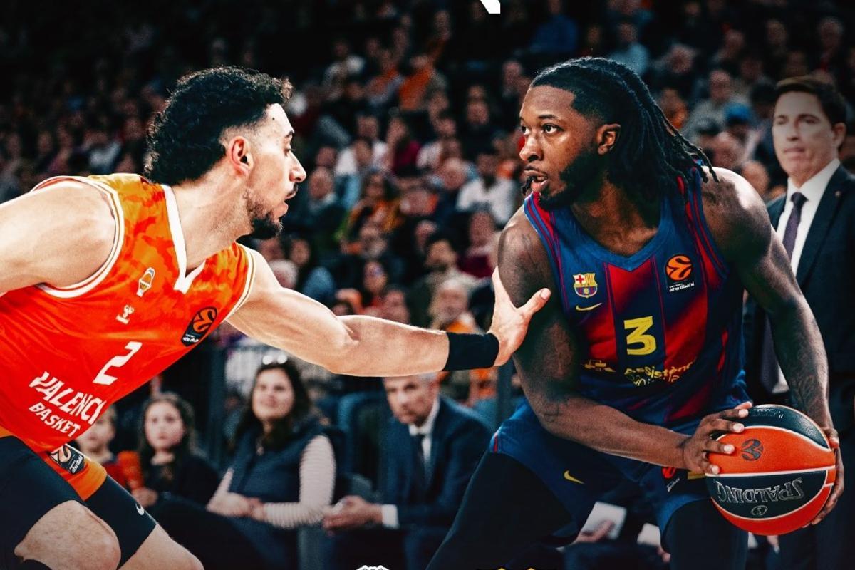Cale no brilló en un encuentro trabajo del Barça ante el Valencia Basket