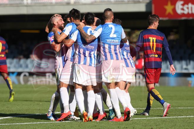 FC BarcelonaB,1 - AT. Baleares,2