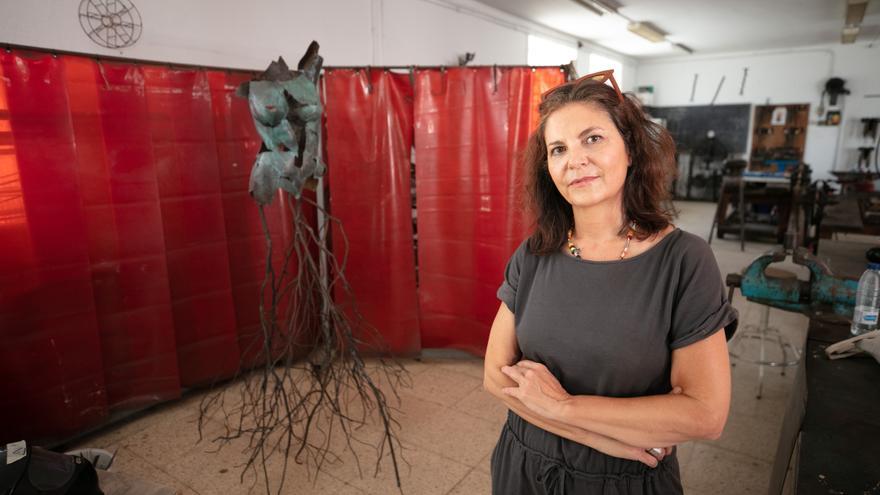 La pintora granadina que halló su vocación escultórica en la Escola d&#039;Art de Ibiza
