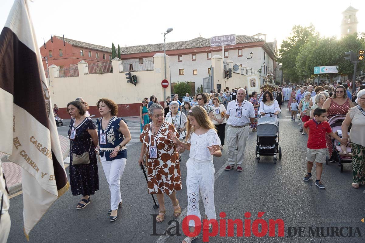 Procesión Virgen del Carmen en Caravaca