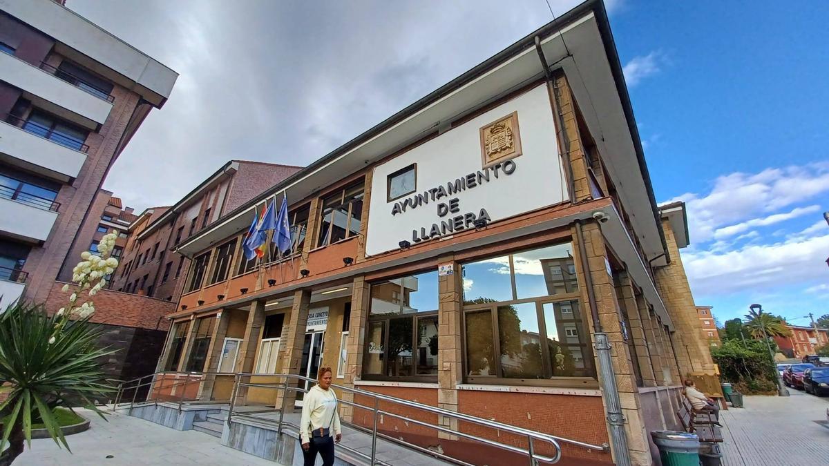 Edificio del Ayuntamiento de Llanera, en Posada.