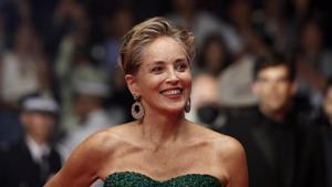 Sharon Stone, en Cannes, en mayo del 2022.