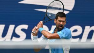 Djokovic, este miércoles ante Zapata en Nueva York.