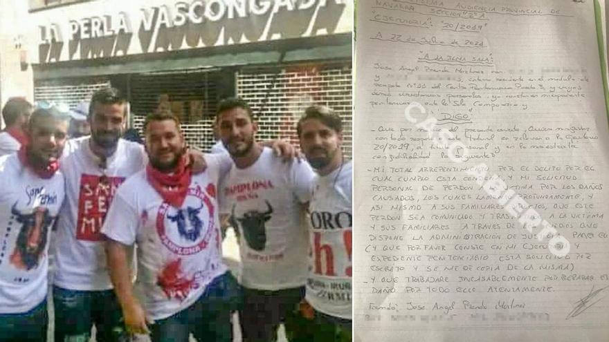 &#039;La Manada&#039;: El Prenda reconoce la violación de Pamplona y pide perdón a la víctima