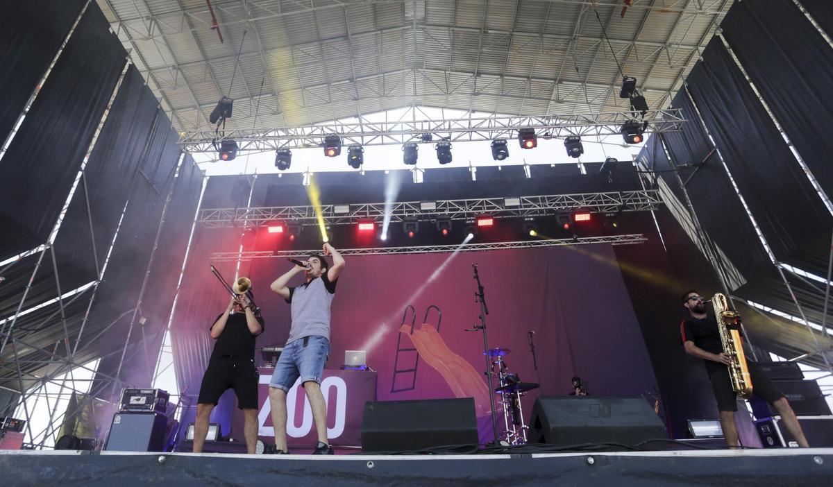 Concierto de Zoo en la Marina Sur, en agosto de 2021.
