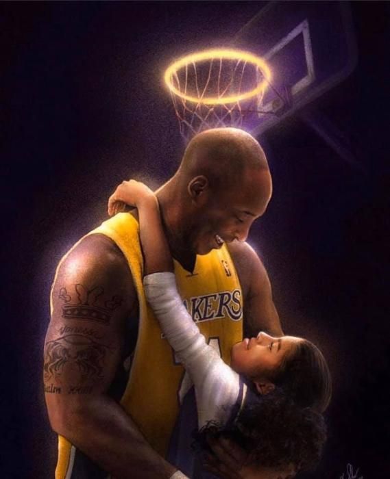 Ilustraciones en honor a Kobe Bryant