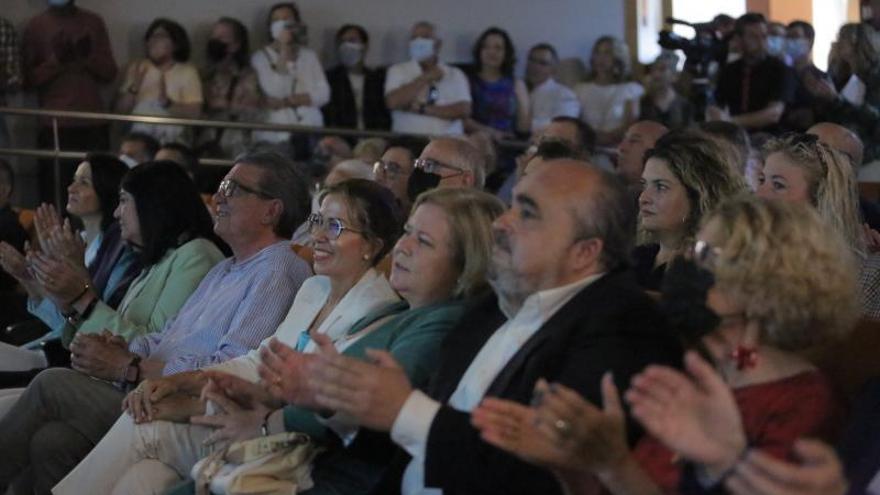 El equipo de Sí Cartagena durante su presentación. | L.O.