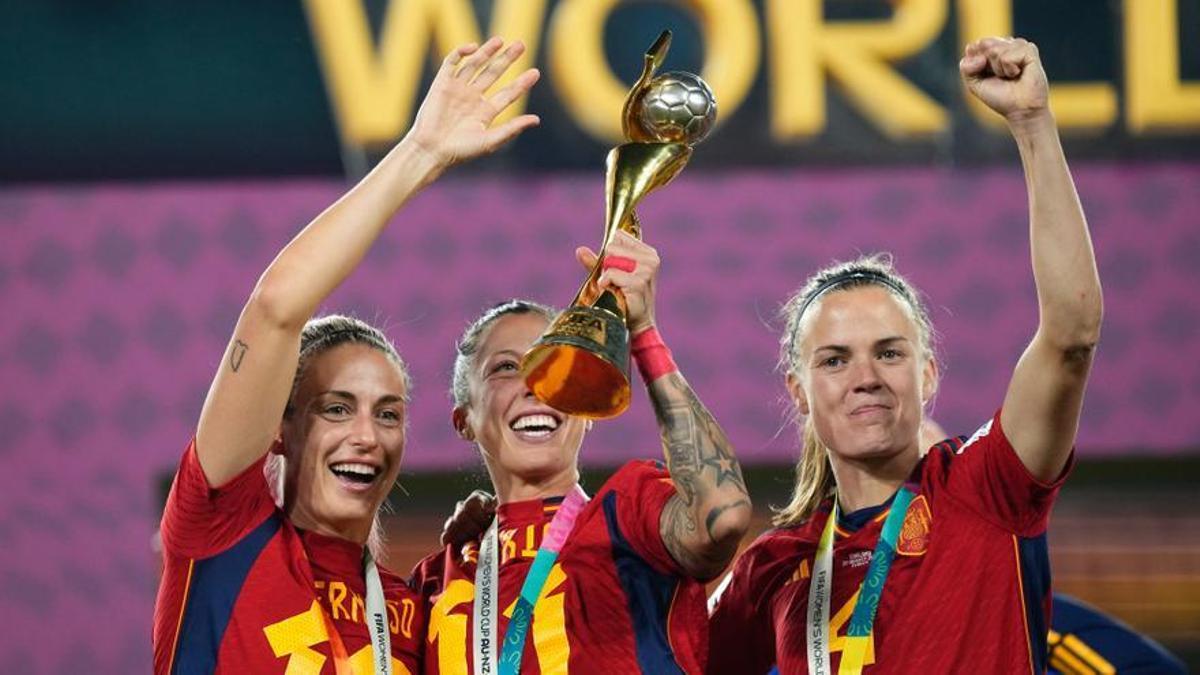 Selección española femenina de fútbol.