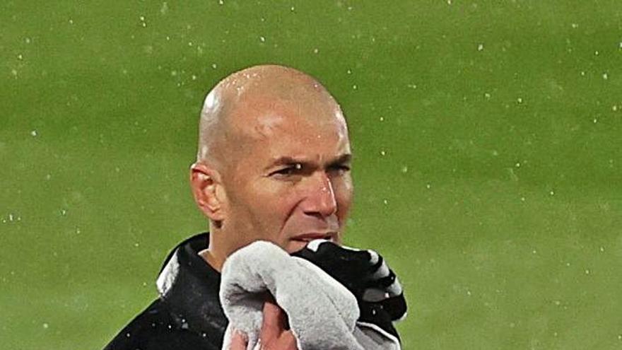 Zinedine Zidane, entrenador del Real Madrid. |  // EFE