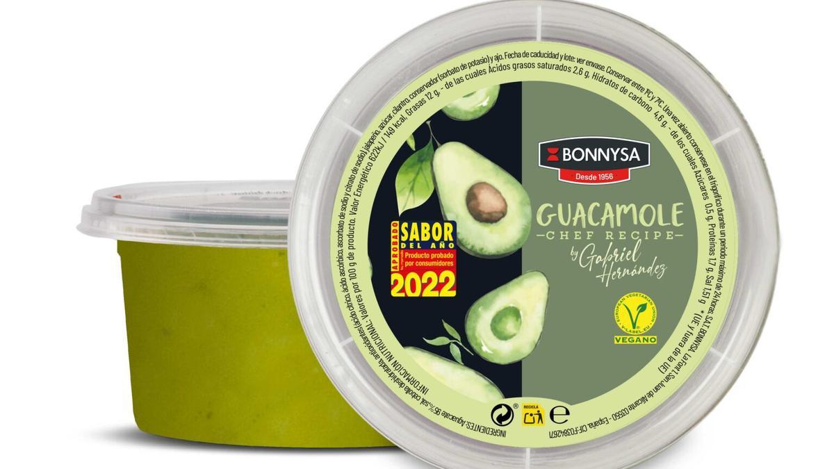 El Guacamole Chef Recipe de Bonnysa puede comprarse en los lineales de Consum y Unide.