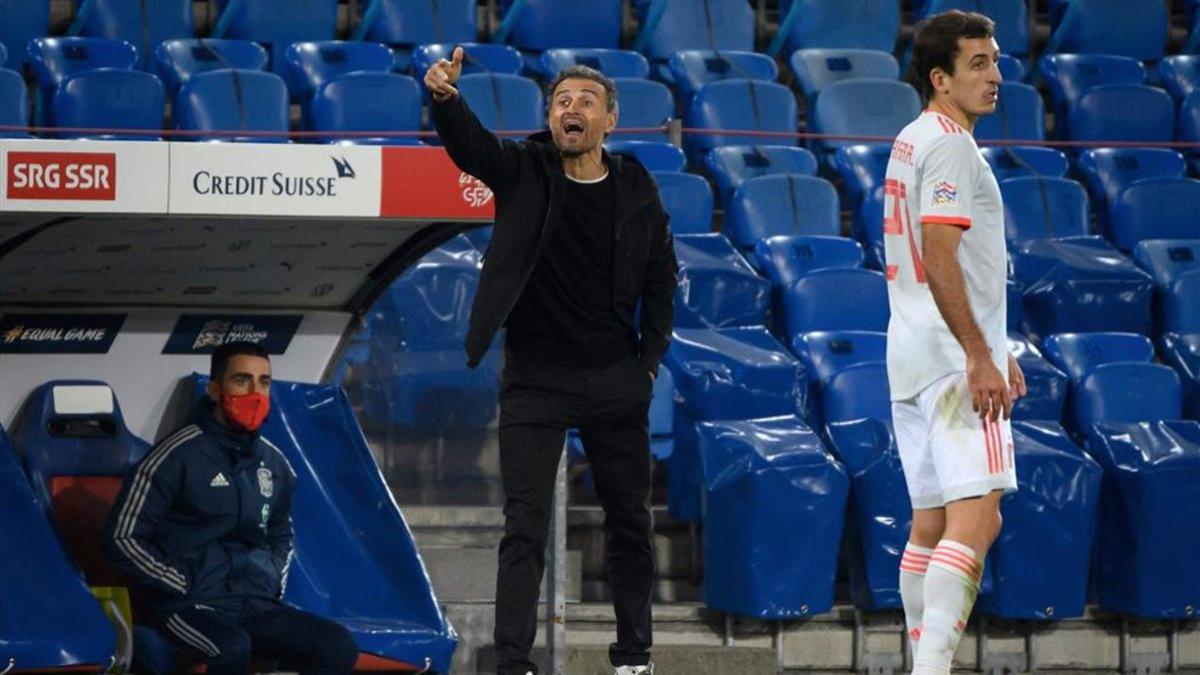 Luis Enrique, contento con la selección