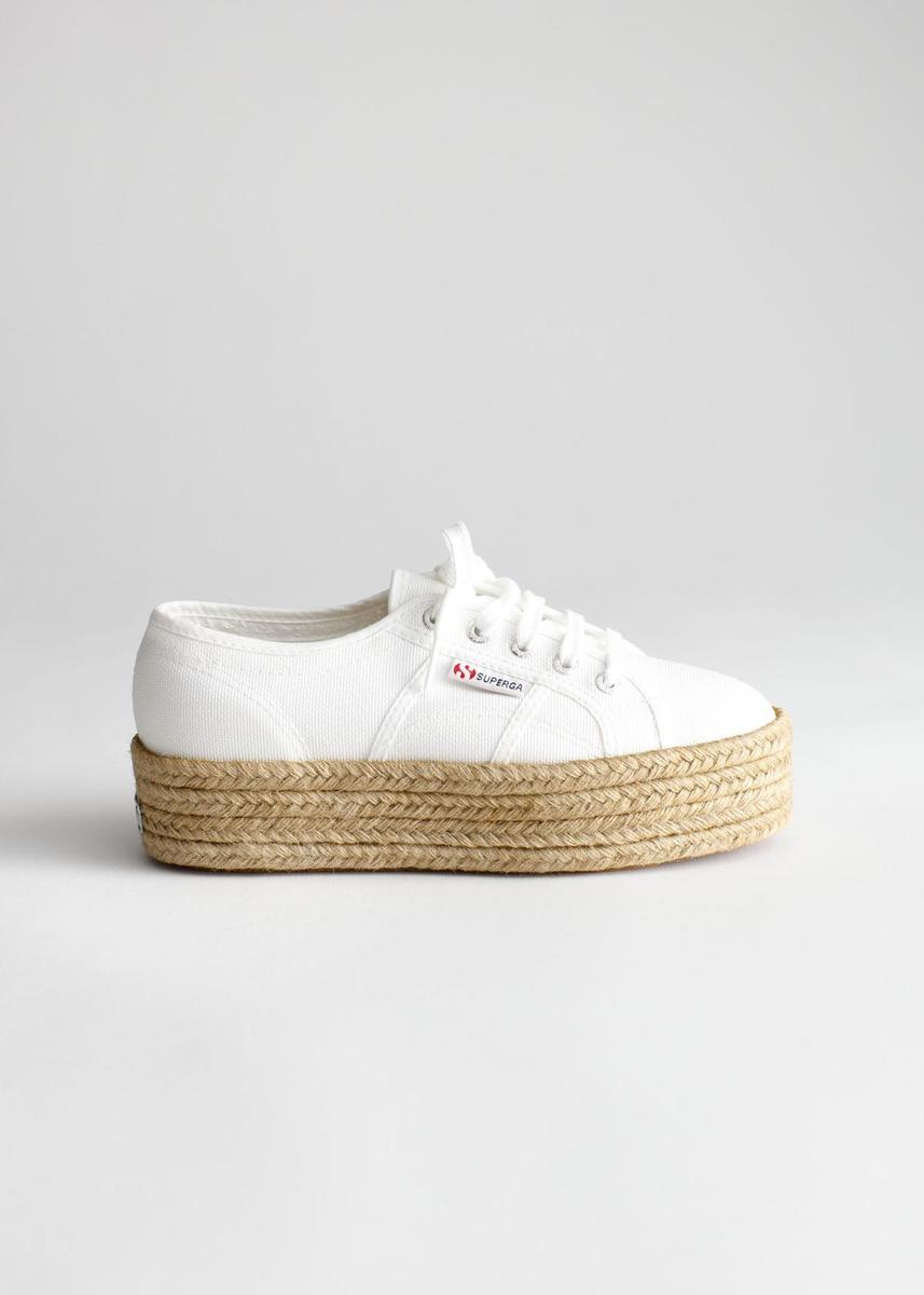 Zapatillas Superga con plataforma de yute, de &amp;Other Stories