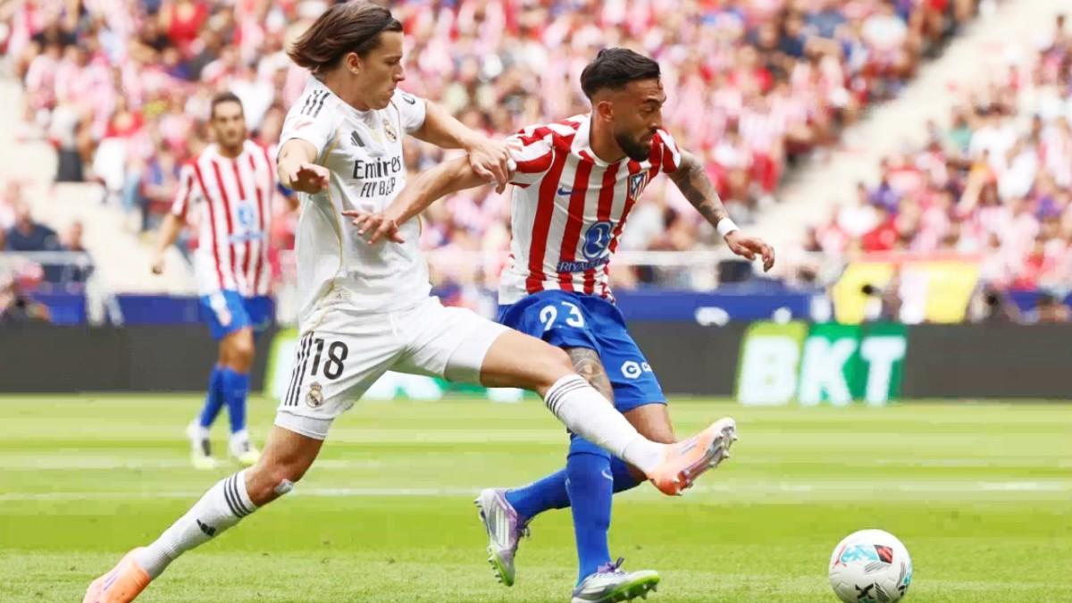 ¡Menudo baño! Manita del Atlético para hundir al Real Madrid en el Metropolitano