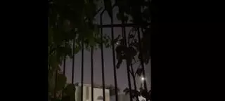Una familia malagueña graba el ataque de Irán a una base de EEUU en Qatar