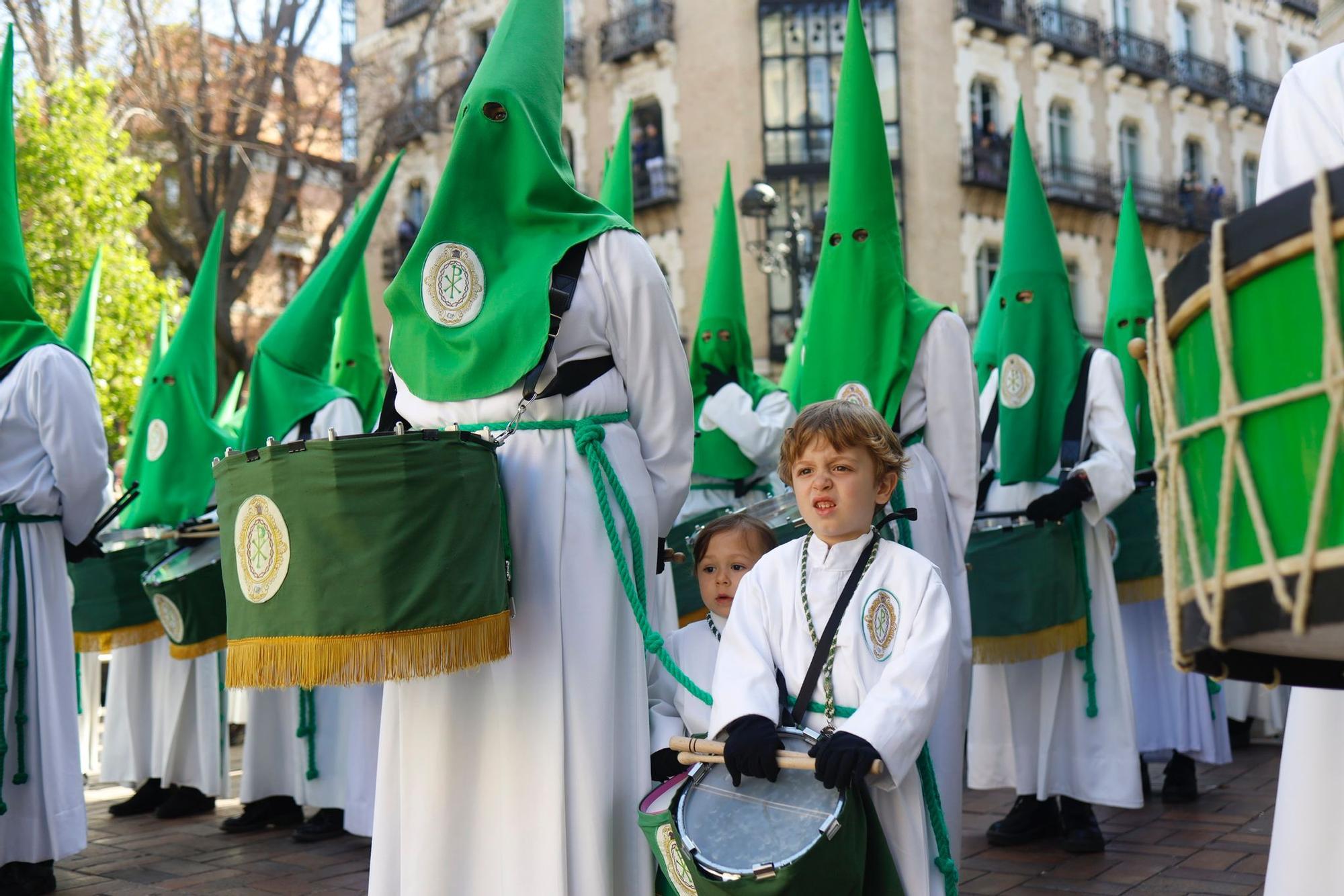 En imágenes | Procesiones del Viernes Santo en Zaragoza