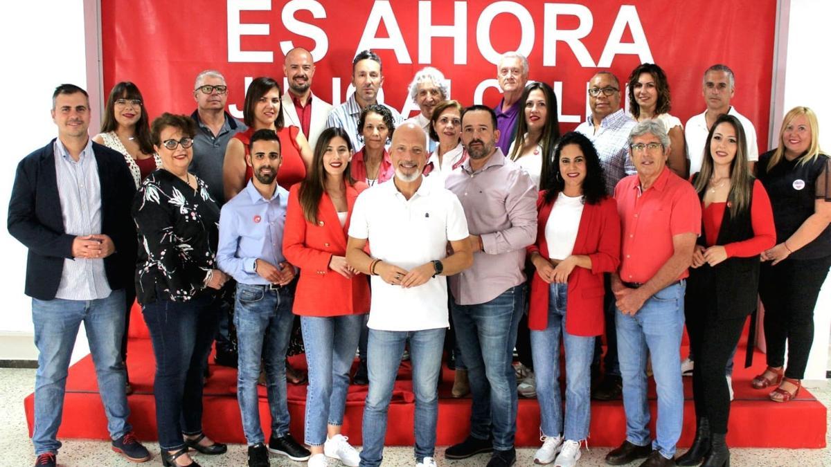 Candidatura del PSOE al Ayuntamiento de Santa Lucía