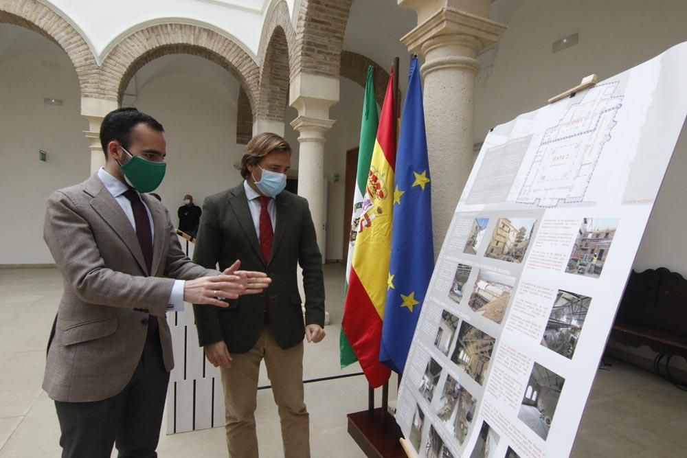 En imágenes, las obras del Palacio de Congresos de la calle Torrijos