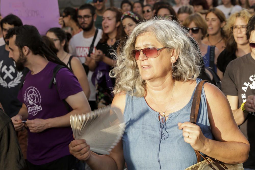 Manifestación contra la violencia patriarcal en Murcia