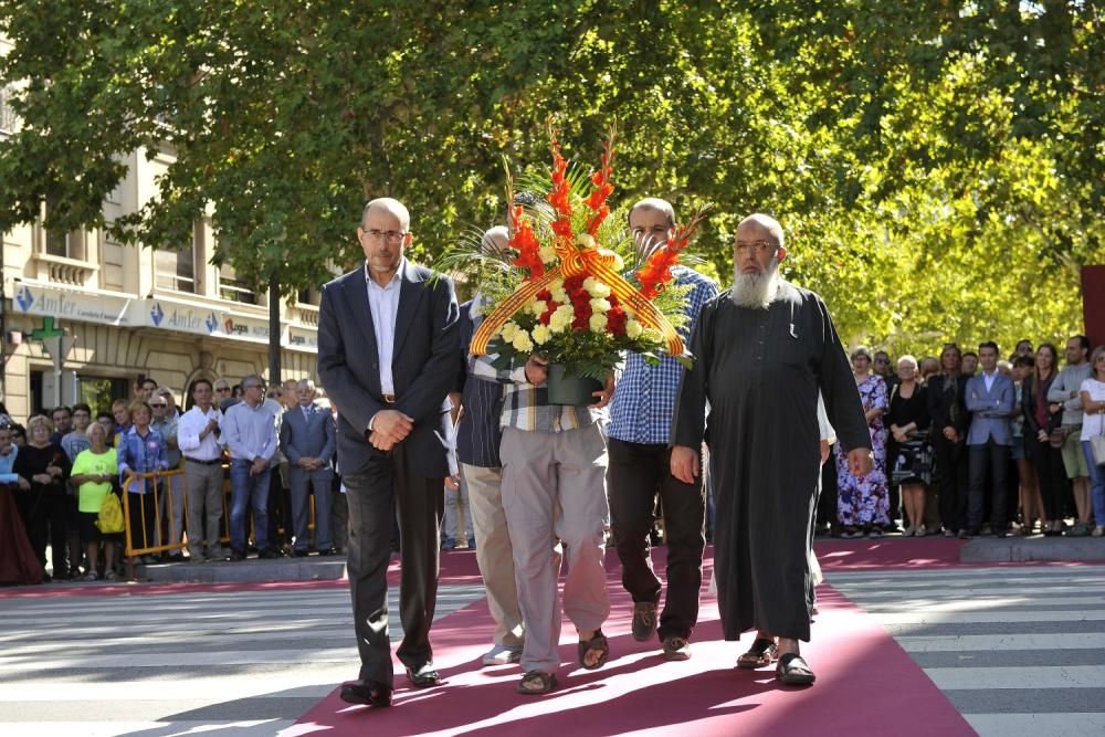 Ofrena de la Diada 2017 a Manresa