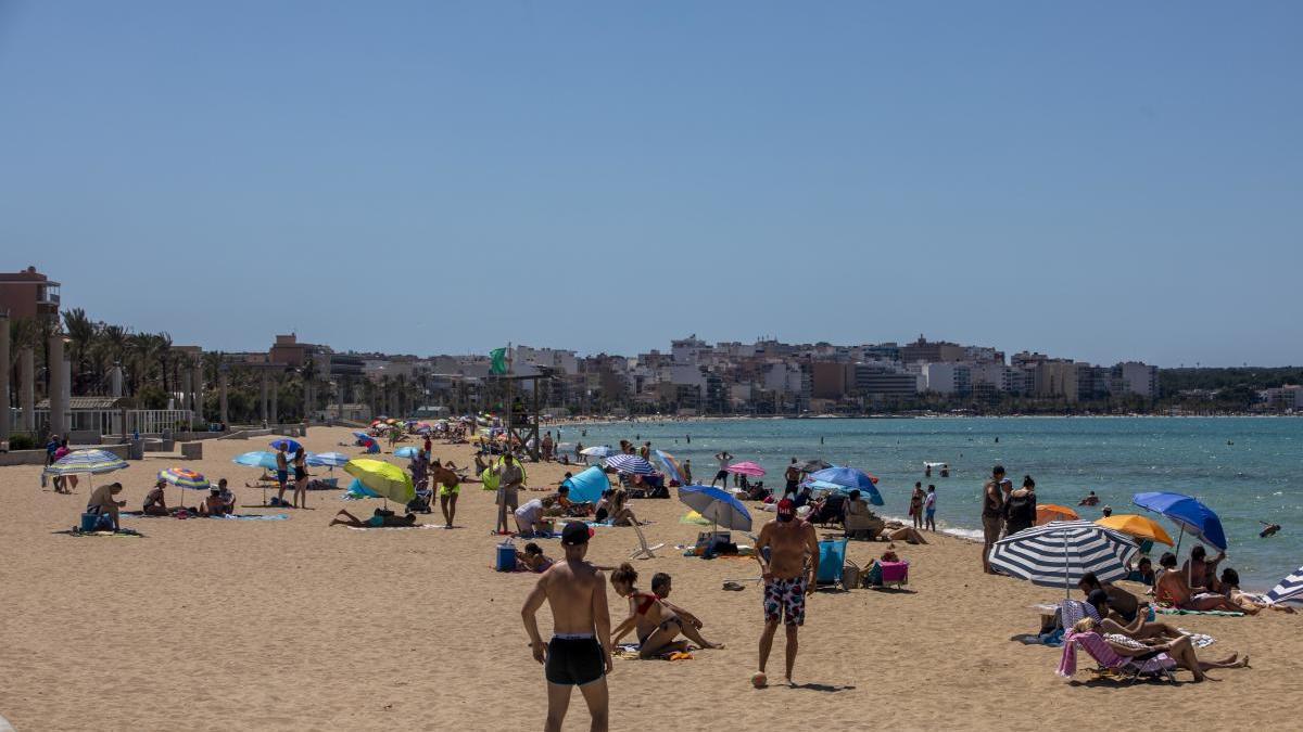 Playa de s&#039;Arenal.