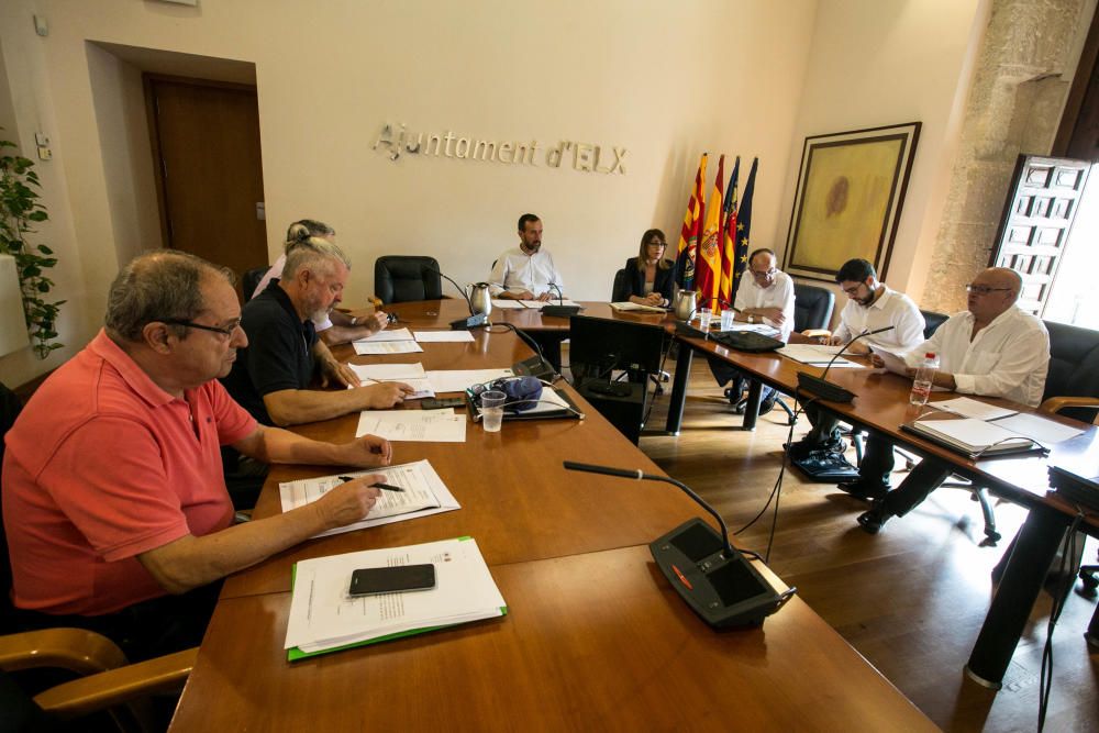 Junta rectora de la UNED de Elche