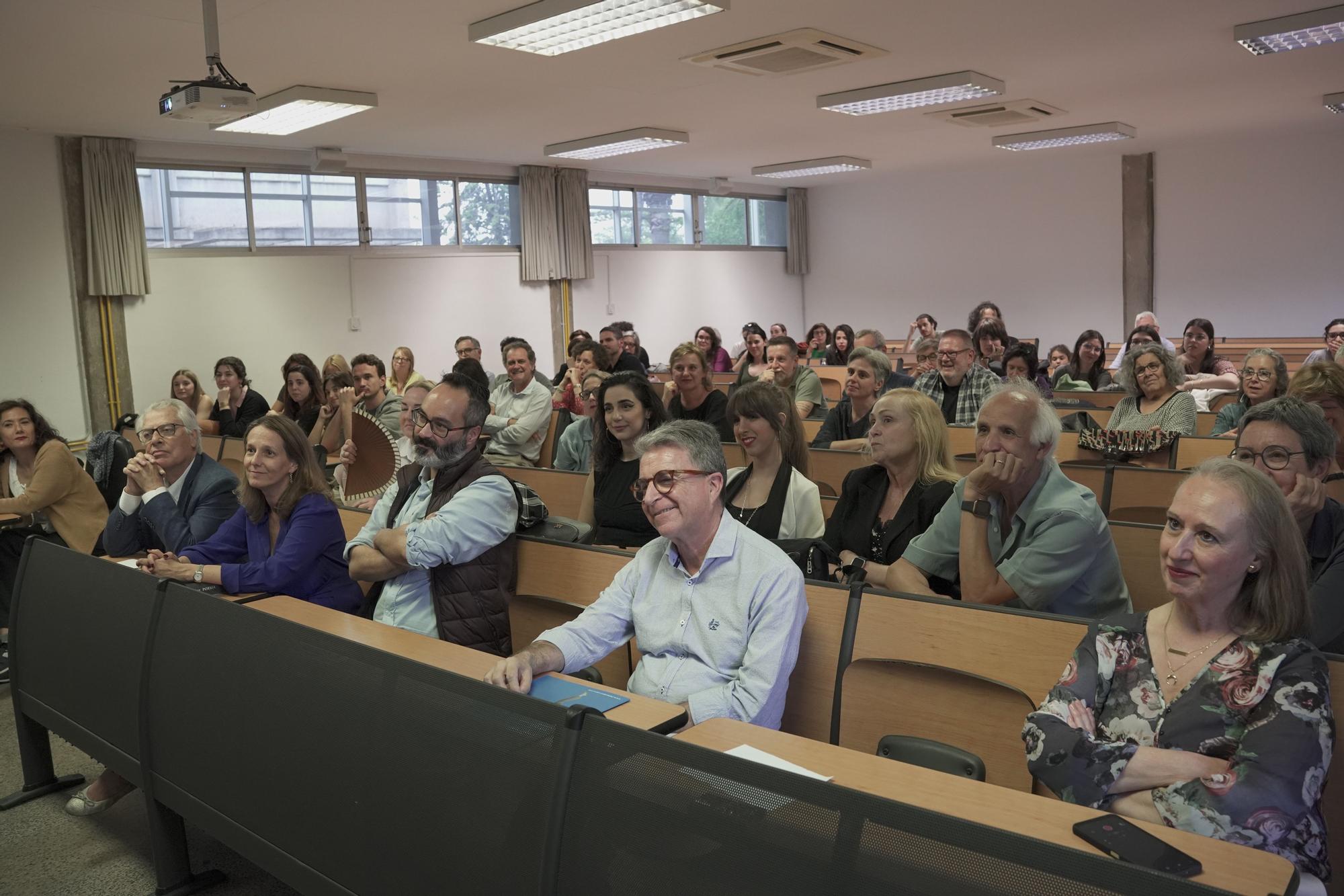 Así ha sido la última clase de Perfecto Cuadrado en la UIB: "Id por la vida con los ojos abiertos"