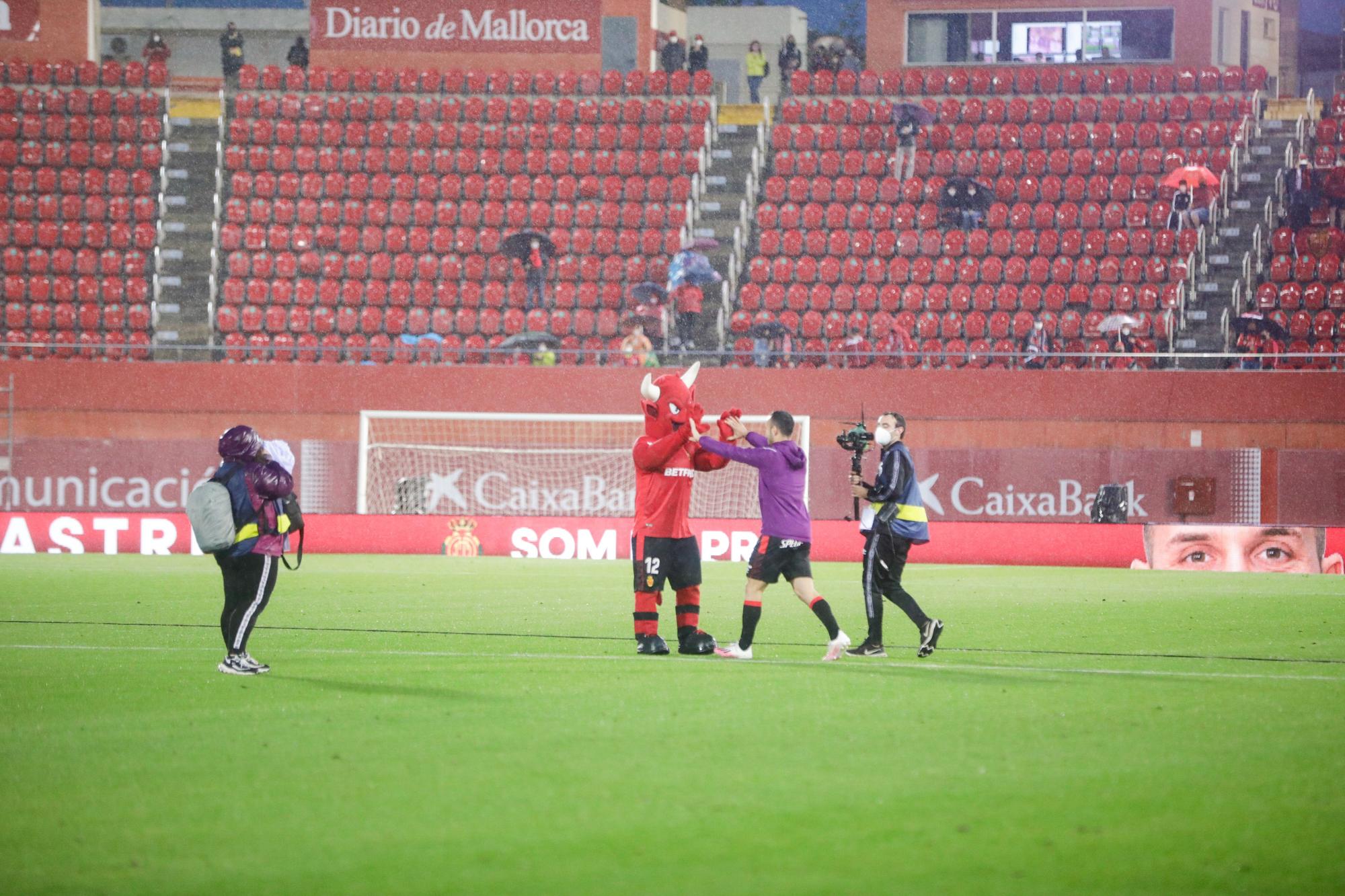 Así ha sido la celebración del ascenso del Mallorca en Son Moix