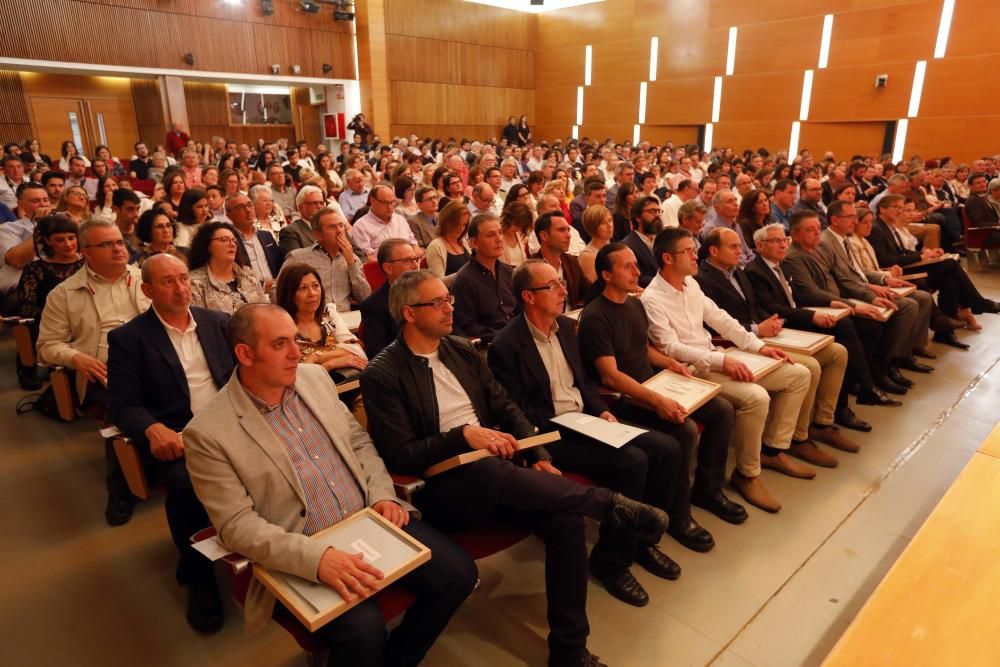 Homenaje en la UPV a profesores de Secundaria que dejan huella