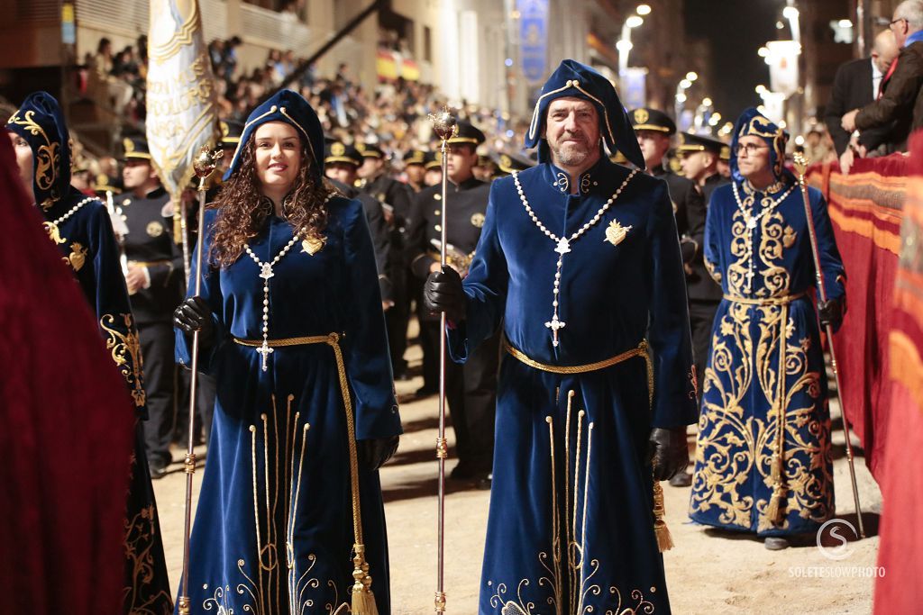 Las imágenes del Jueves Santo en Lorca