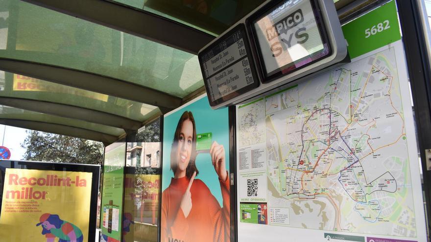 Manresa instal·la 27 pantalles digitals d’informació a temps real de pas del bus urbà