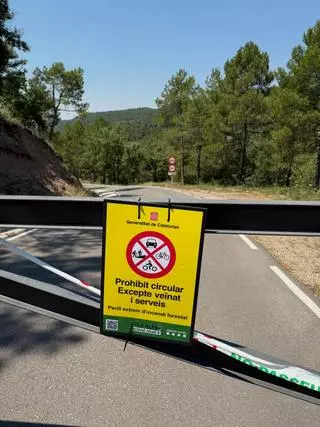 La Ribera Salada blinda els seus accessos pel risc d'incendi