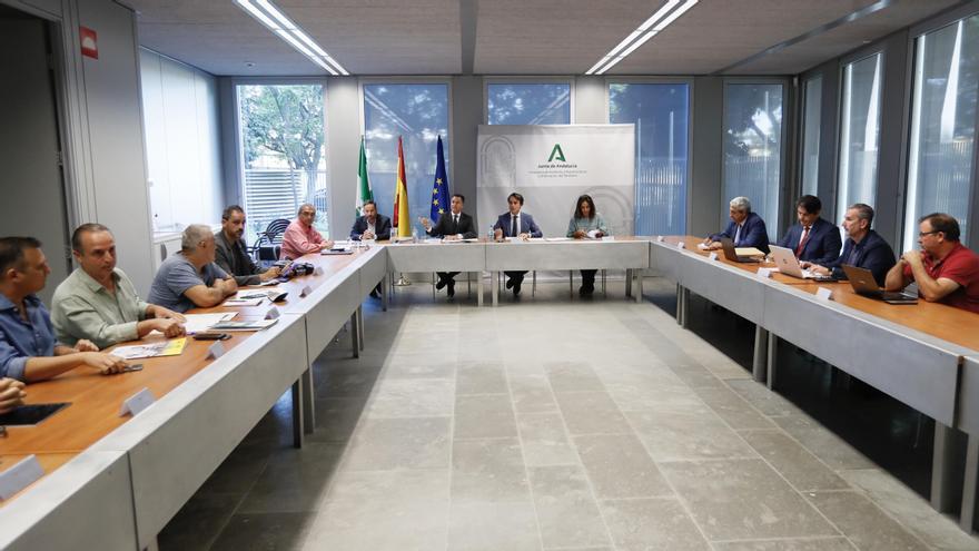 Reunión celebrada hoy en Sevilla del Consejo Andaluz del Taxi