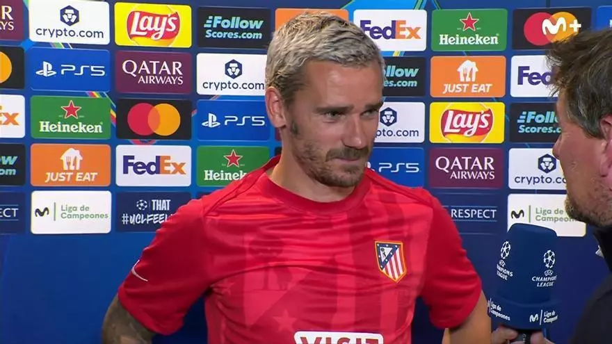 Antoine Griezmann: "No tuvimos la calma necesaria con balón... Pero estamos en semis".