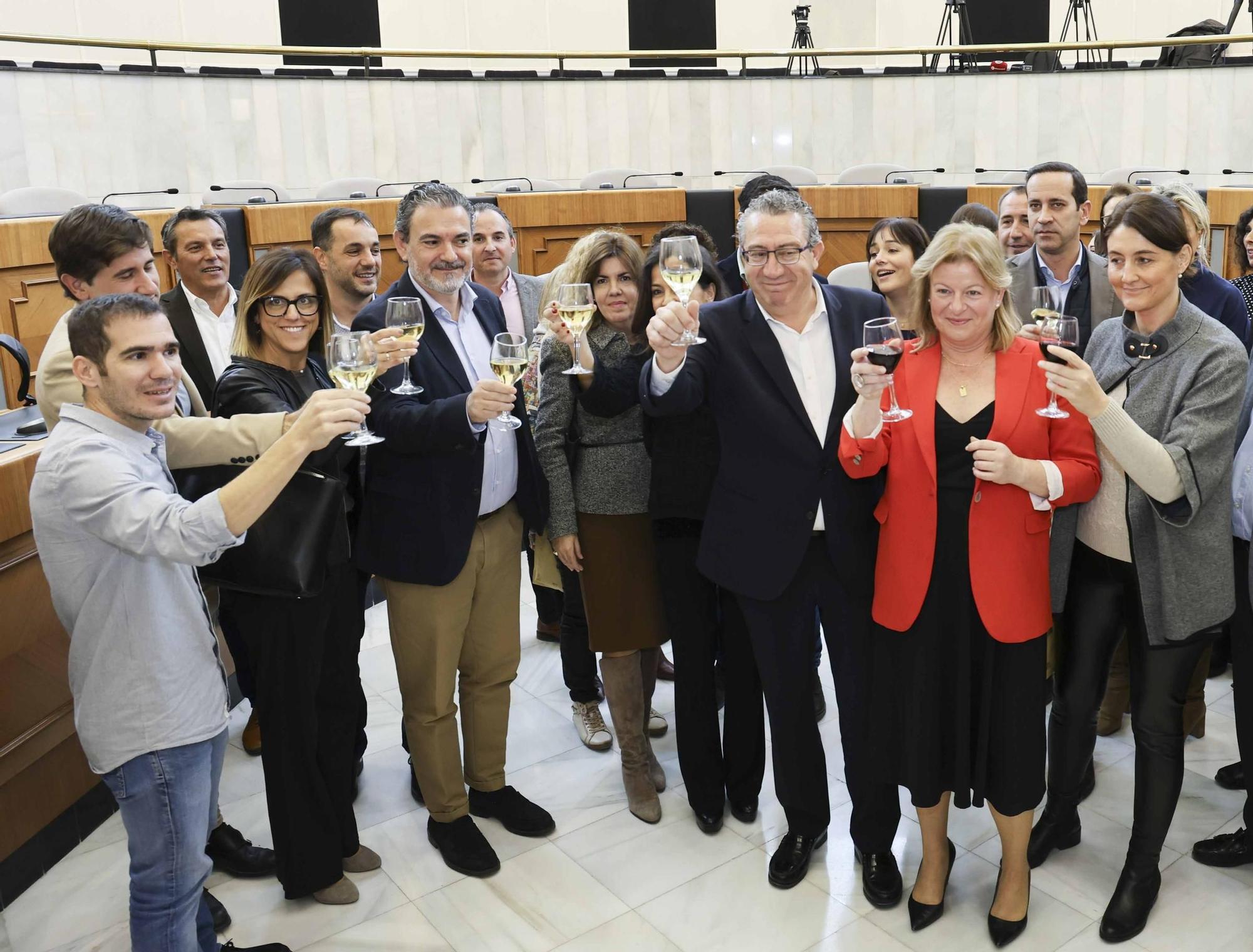 Brindis navideño de la Diputación de Alicante